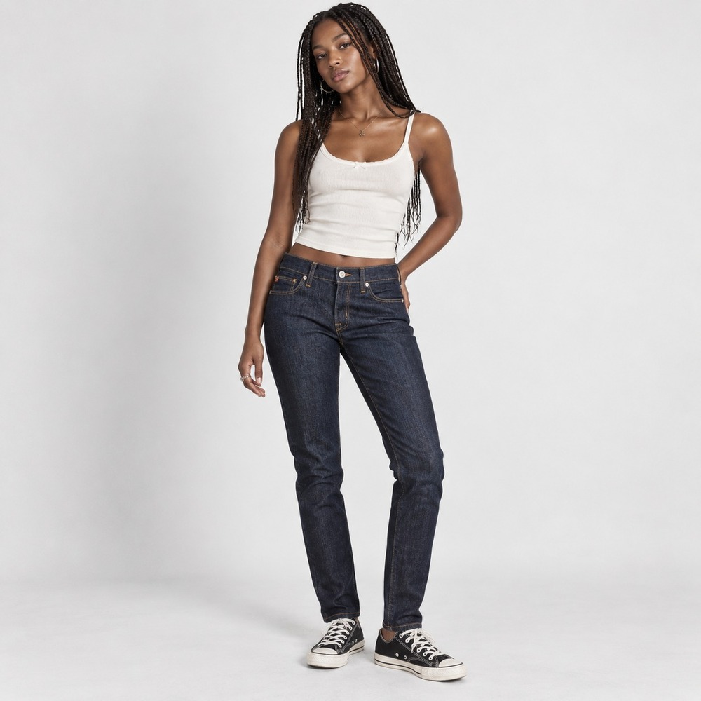 Hudson Jeans Skinny Leg Women's Casual Pants Dark Wash Denim Size 27